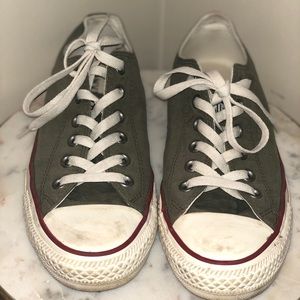 Olive green Converse
